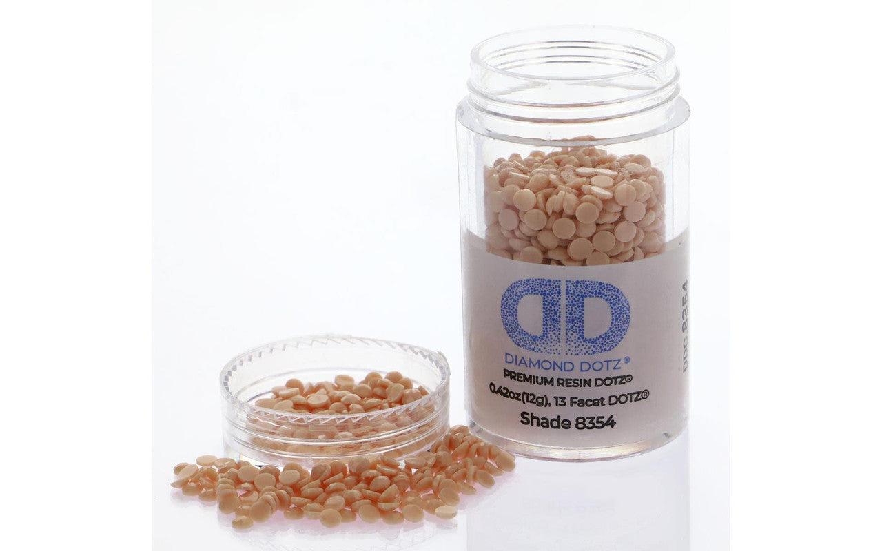 Diamond Dotz Freestyle Gems 2.8mm 12g Mid Nacre 8354